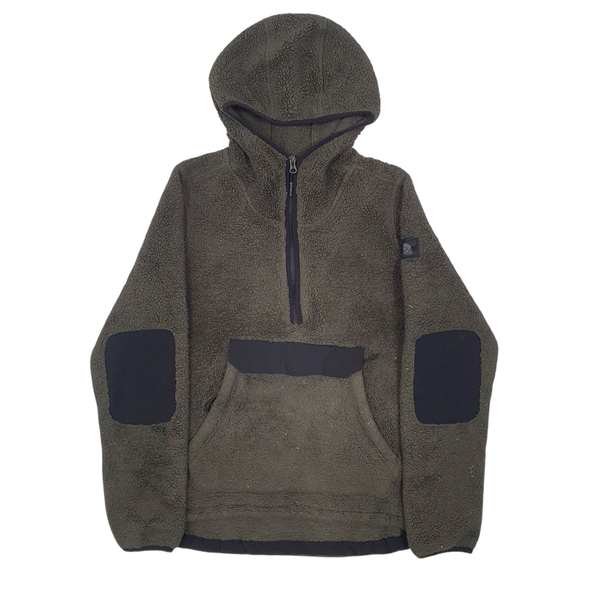 Womens Khaki The North Face  Quarter Zip Jumper