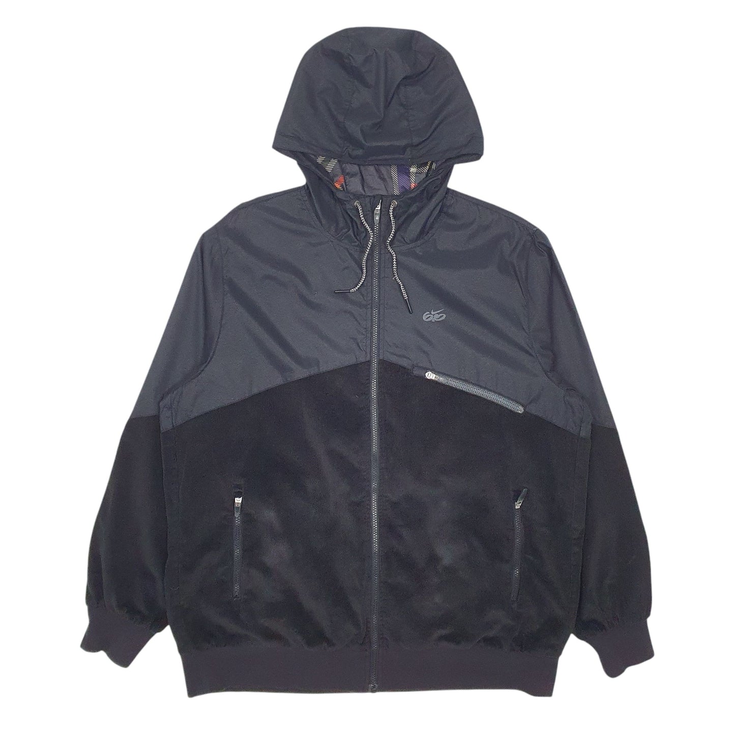 Mens Black Nike 6.0 Corduroy  Coat