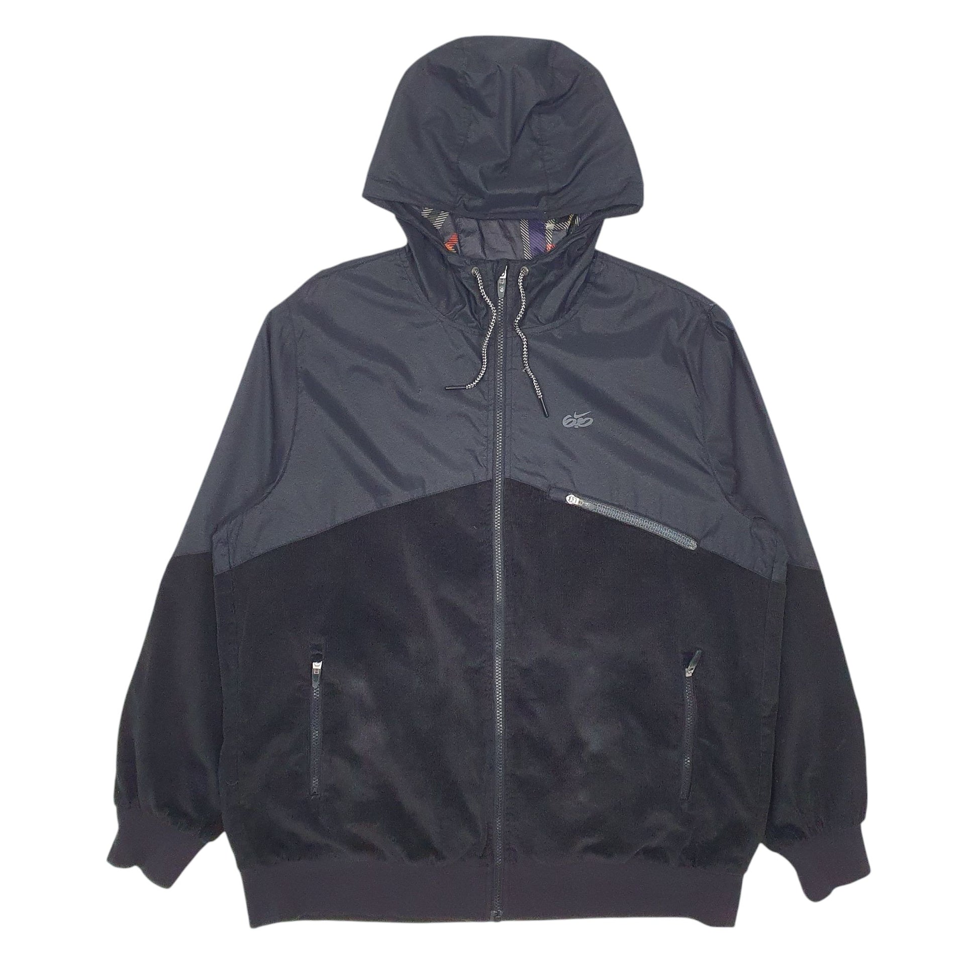 Mens Black Nike 6.0 Corduroy  Coat
