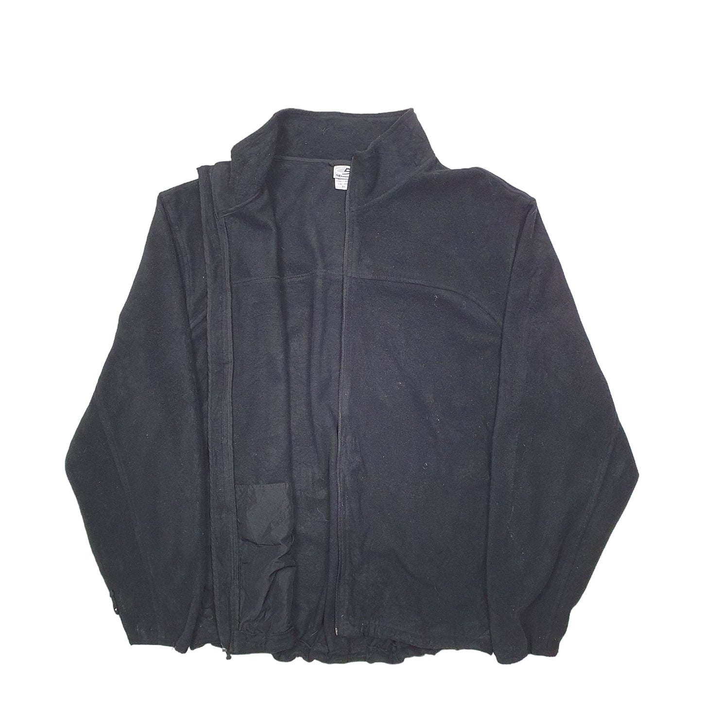 Mens Black Champion  Full Zip Jumper