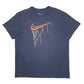 Mens Navy Nike Dri-Fit Short Sleeve T Shirt