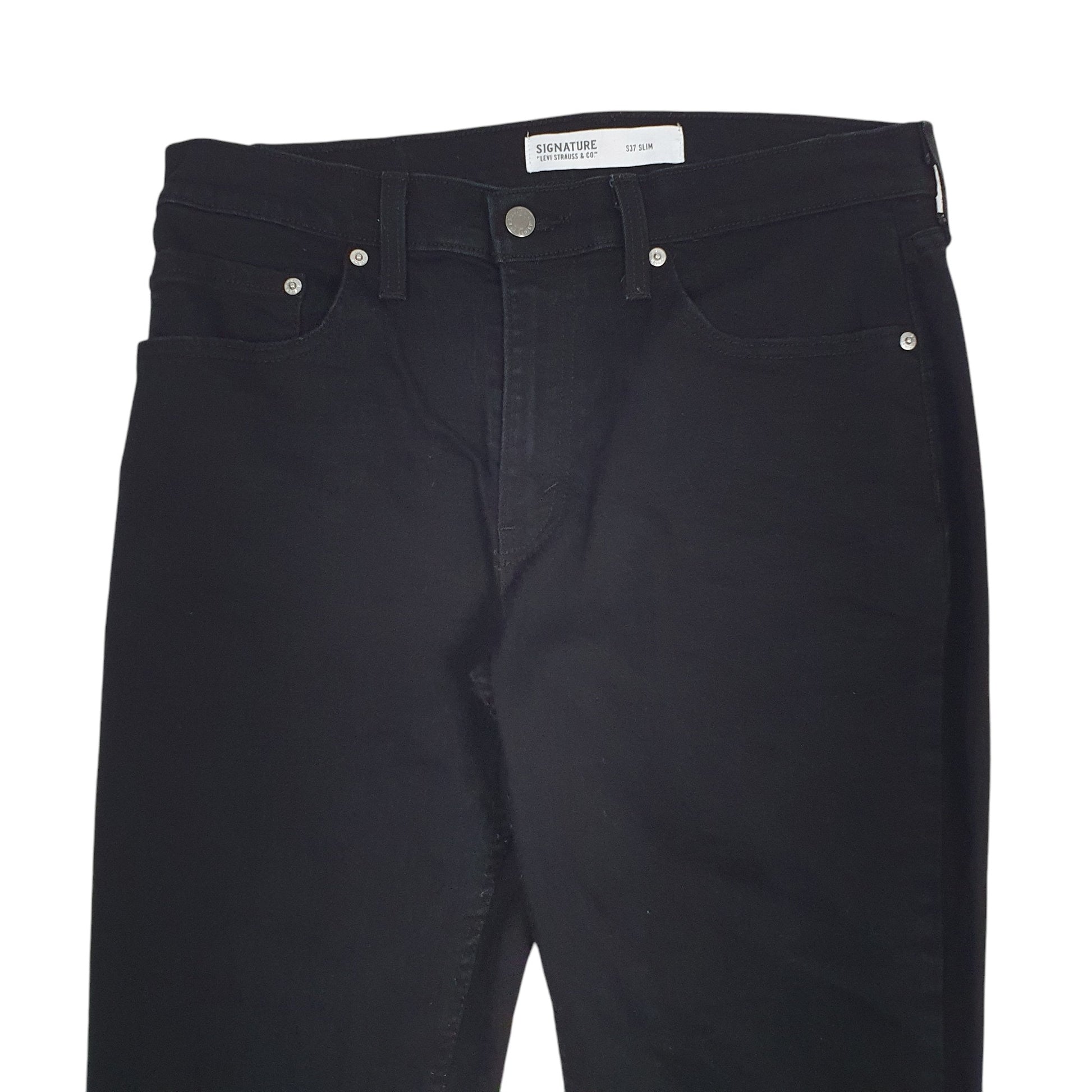 Mens Black Levis  Signature JeansW33 L30