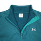 Mens Green Under Armour  Quarter Zip Jumper