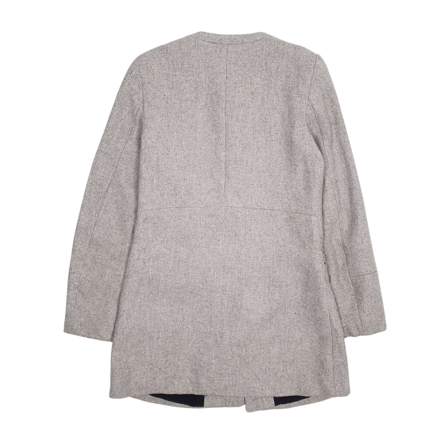 Womens Grey Pimkie Longline Hoodie Coat