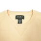 Mens Yellow Eddie Bauer Tall Sweat Sweater Crewneck Jumper