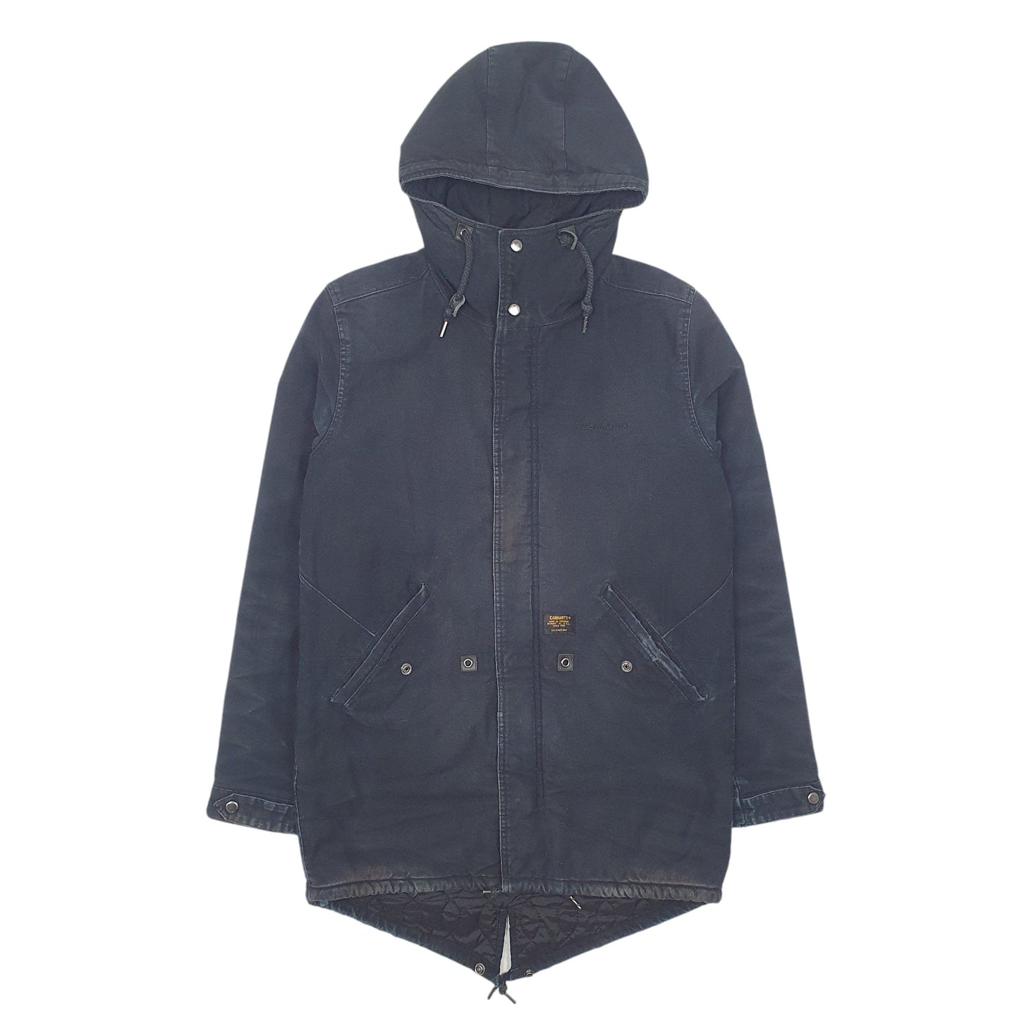 Mens Black Carhartt   Coat