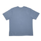 Mens Blue Carhartt Henley Short Sleeve T Shirt