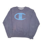 Mens Navy Champion C Logo Crewneck Jumper