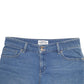 Womens Blue Levis Signature Stretch Fit Denim Shorts