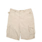 Womens Cream Ralph Lauren  Cargo Shorts