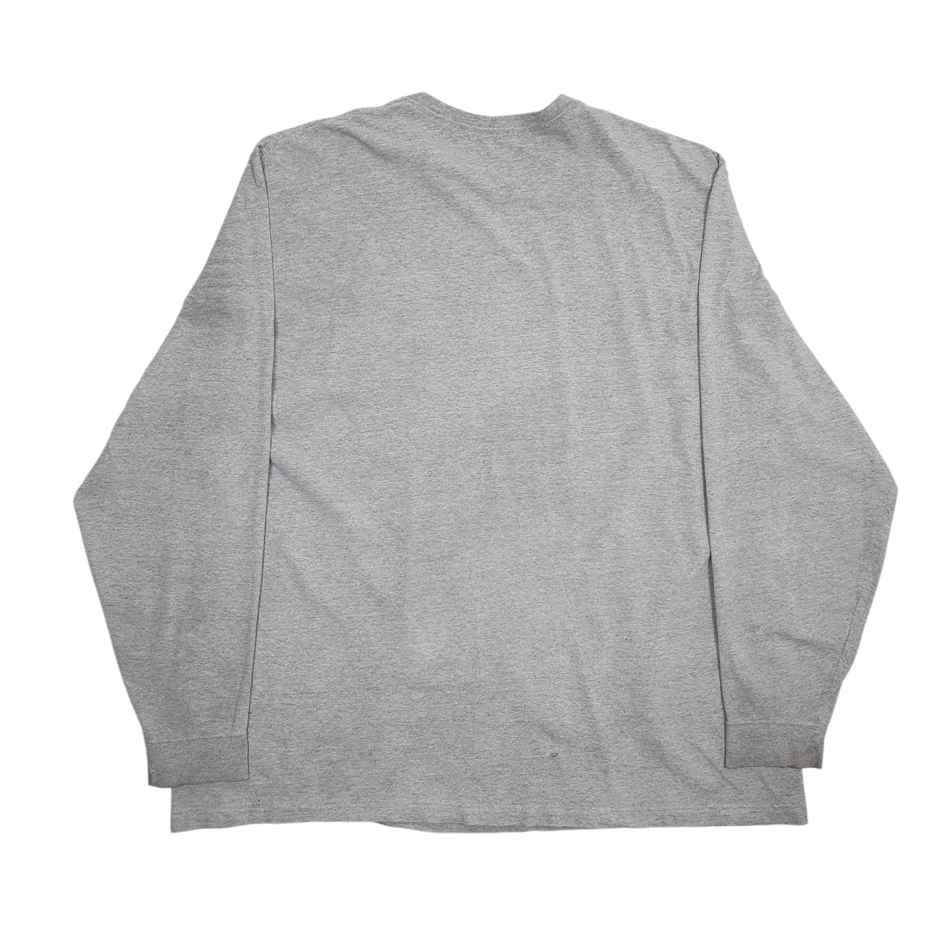 Mens Grey Carhartt  Long Sleeve T Shirt