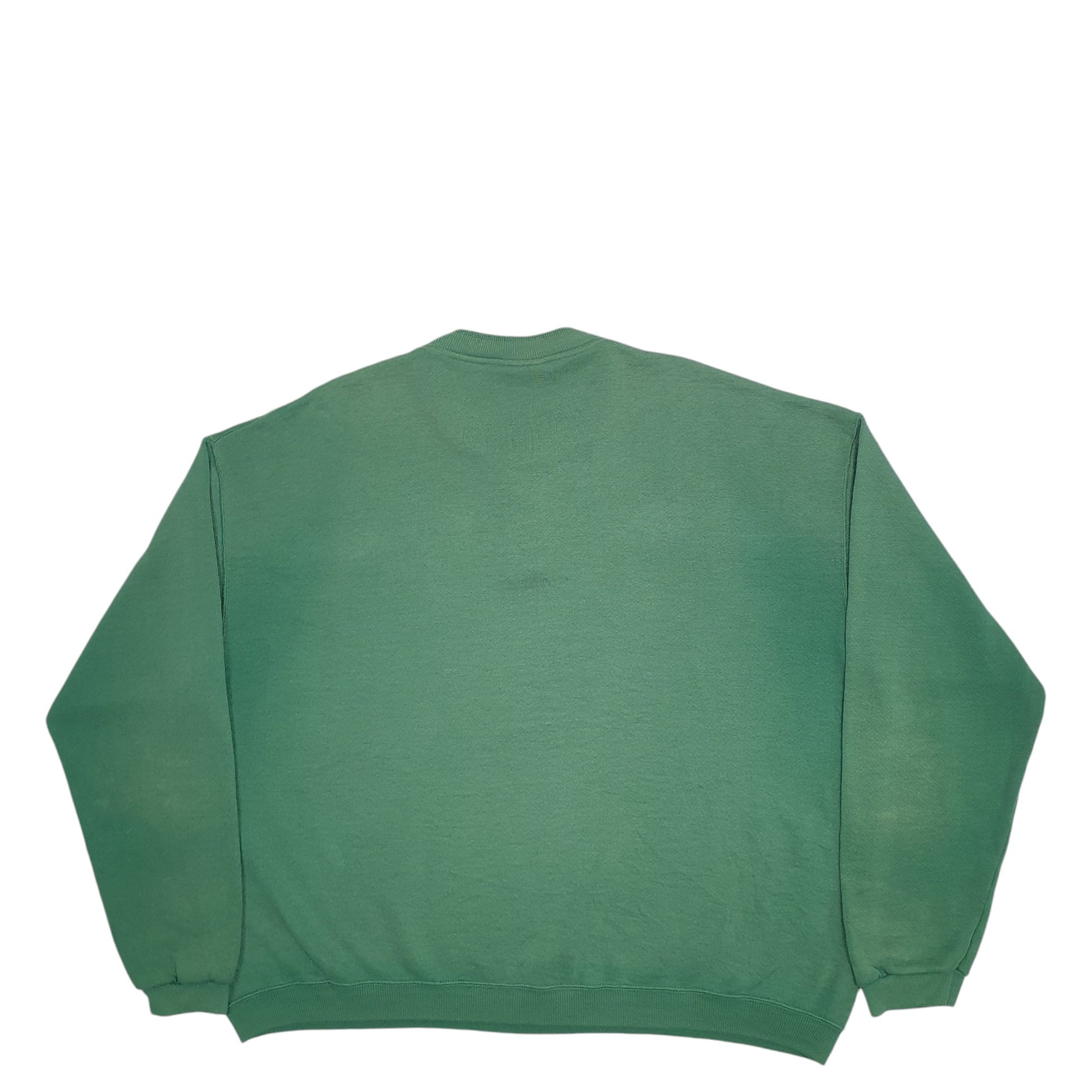 Mens Green Lee Saab Crewneck Jumper