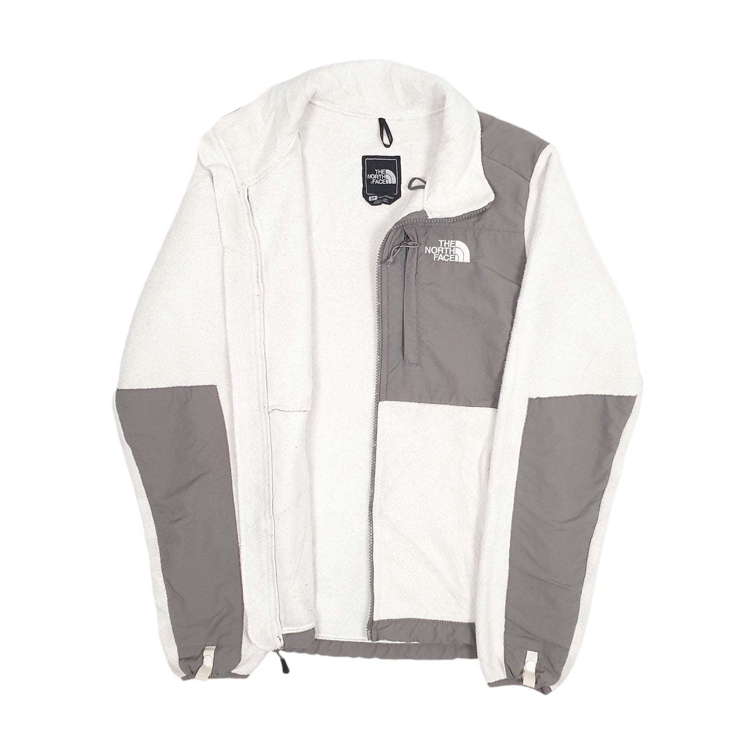 Womens White The North Face  Full Zip Jumper