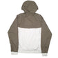 Mens Grey Nike Windrunner Hooded  Coat