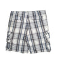 Mens Grey Lee Madras Ivy League Chino Shorts