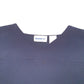 Womens Navy Reebok  V Neck Jumper