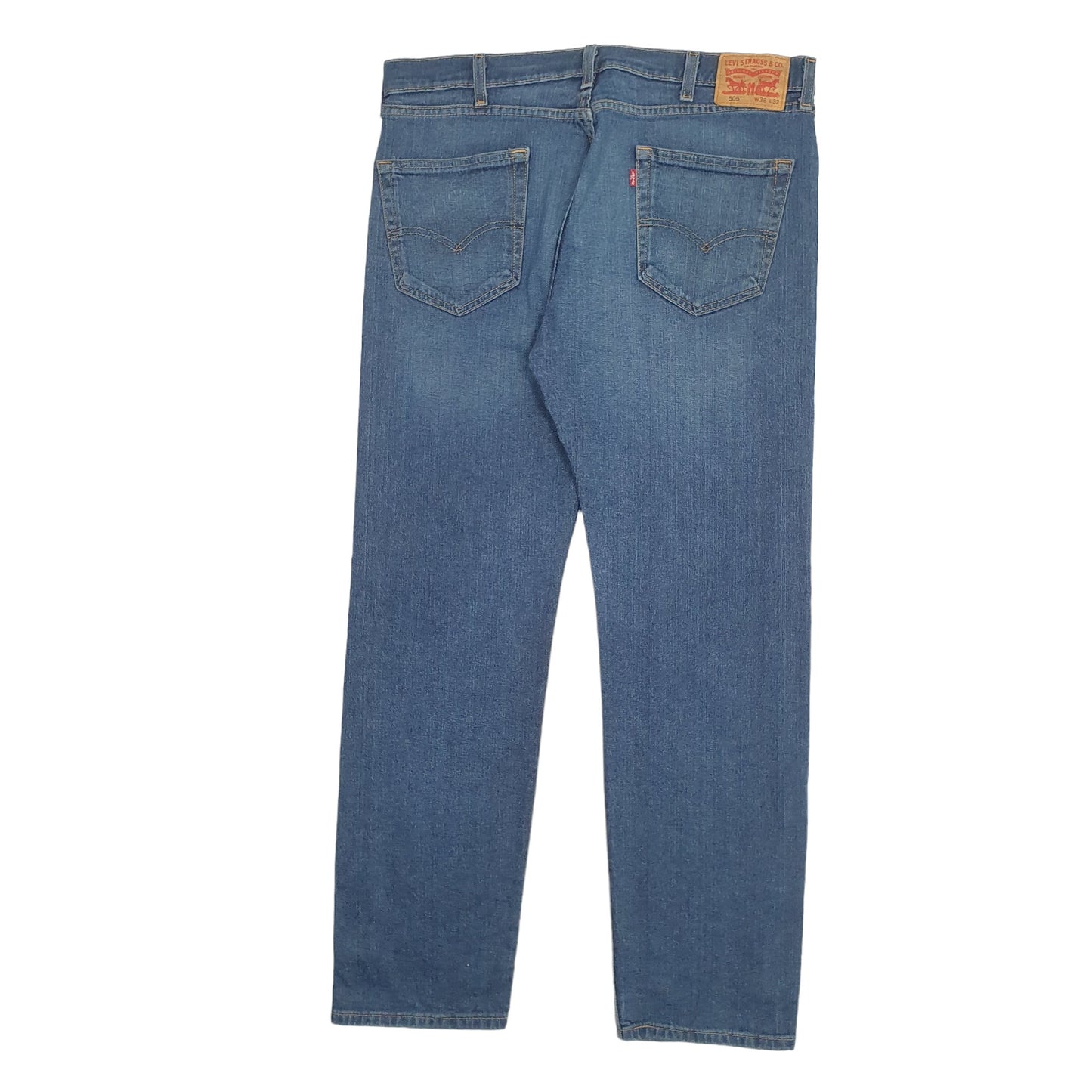 Mens Blue Levis  505 JeansW38 L32