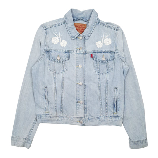 Womens Blue Levis Coat