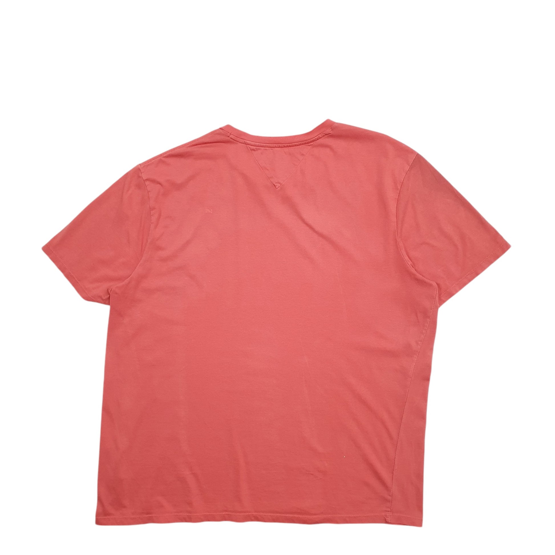 Mens Pink Tommy Hilfiger  Short Sleeve T Shirt