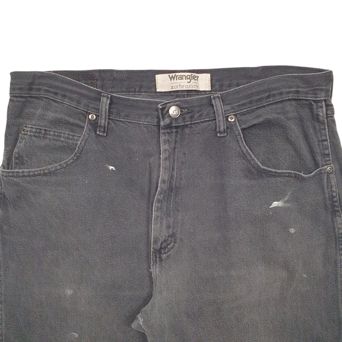 Mens Black Wrangler  ZM100BK JeansW36 L34