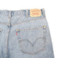 Mens Blue Levis Denim Jeans Jorts 550 Baggy Relaxed Denim Shorts