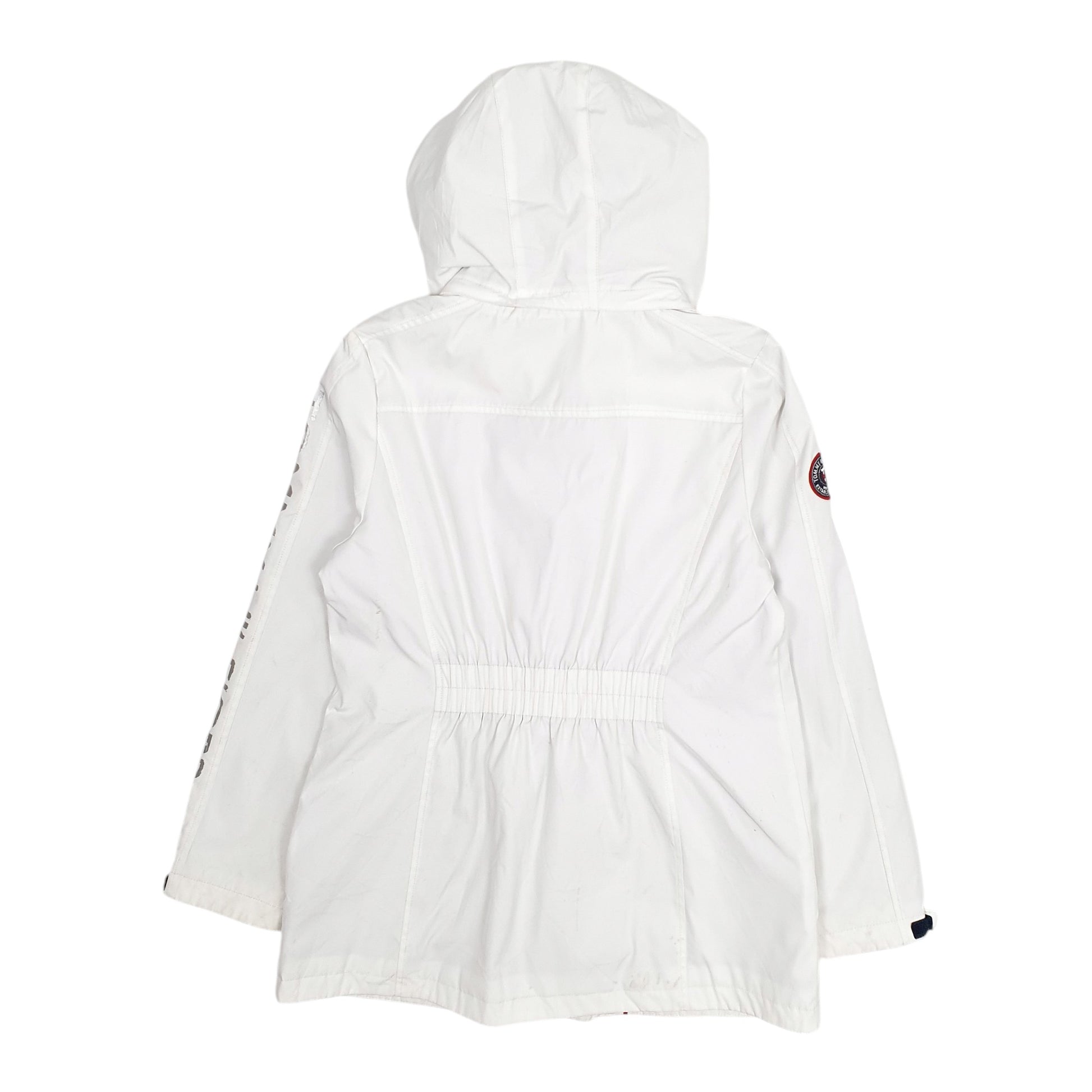 Womens White Tommy Hilfiger All Weather 3 in 1 Hooded Rain  Coat