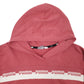 Womens Red Puma Croptop Hoodie Jumper
