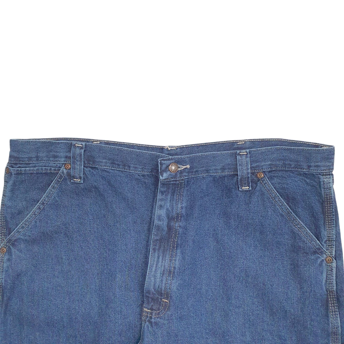Mens Blue Wrangler Carpenter Relaxed JeansW40 L32