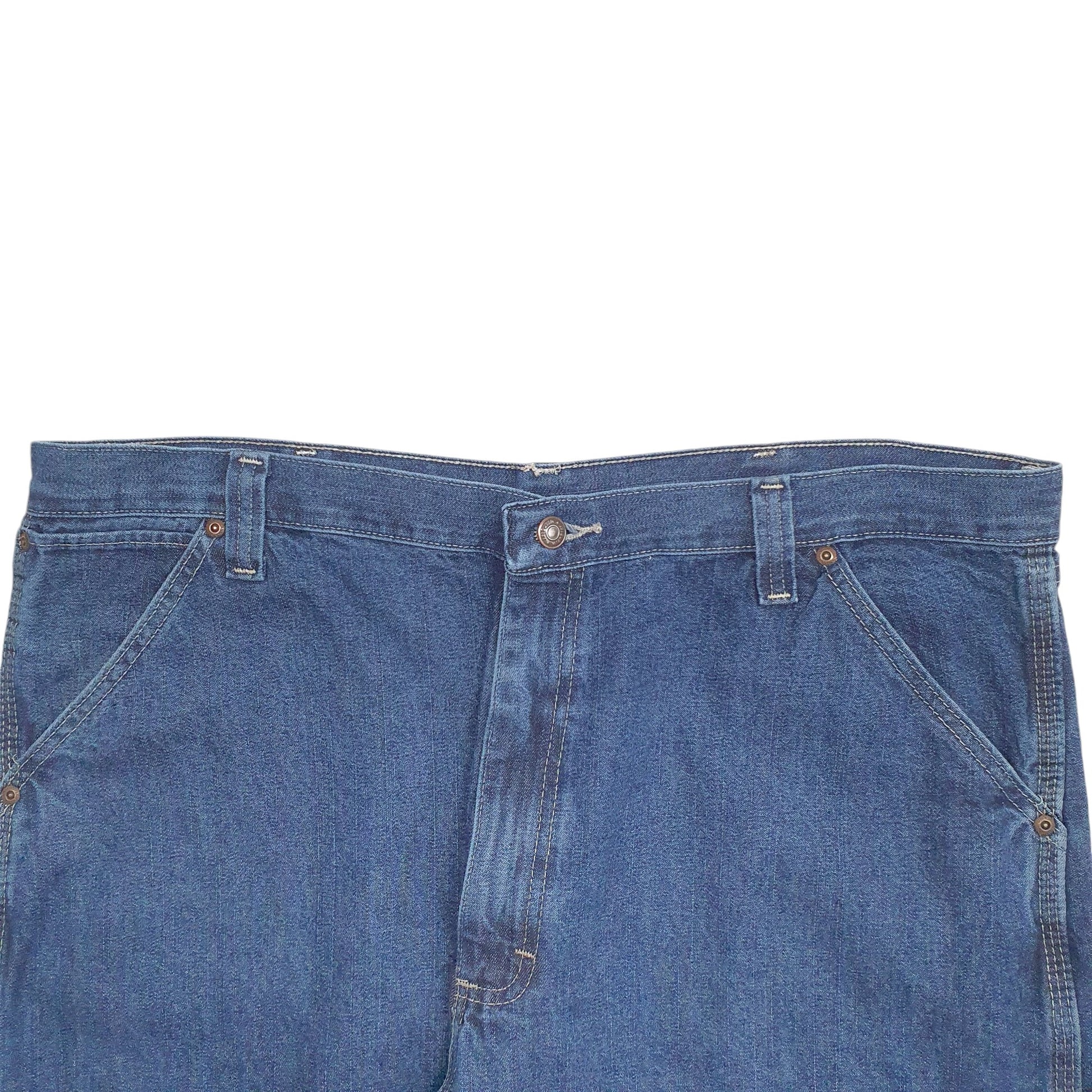 Mens Blue Wrangler Carpenter Relaxed JeansW40 L32