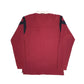 Mens Burgundy Wearfirst Rugby Long Sleeve Polo Shirt