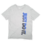 Mens Grey Nike Just Do It Spellout Short Sleeve T Shirt