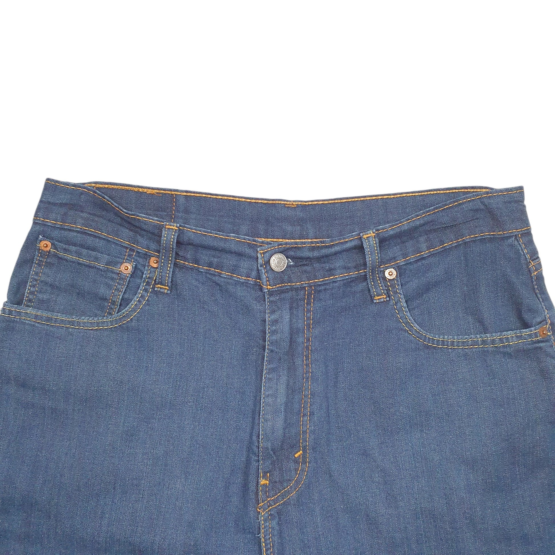 Mens Blue Levis Denim Jeans Jorts 569 Denim Shorts