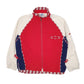 Mens Red Adidas Vintage 90s Full Zip Coat