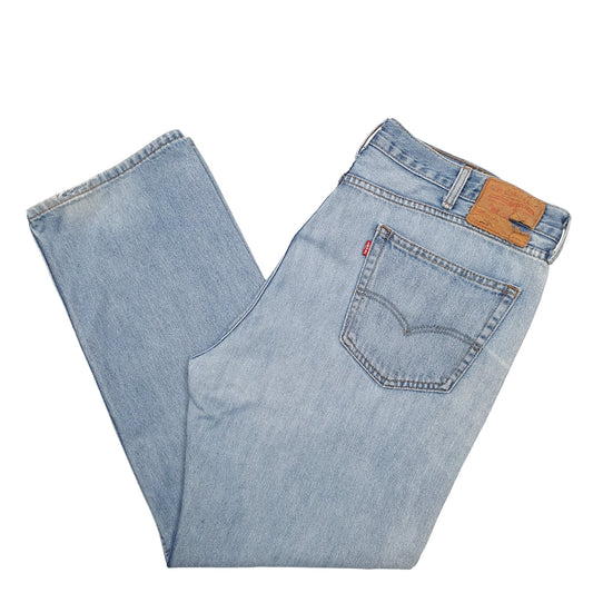 Mens Blue Levis 505 JeansW42 L30