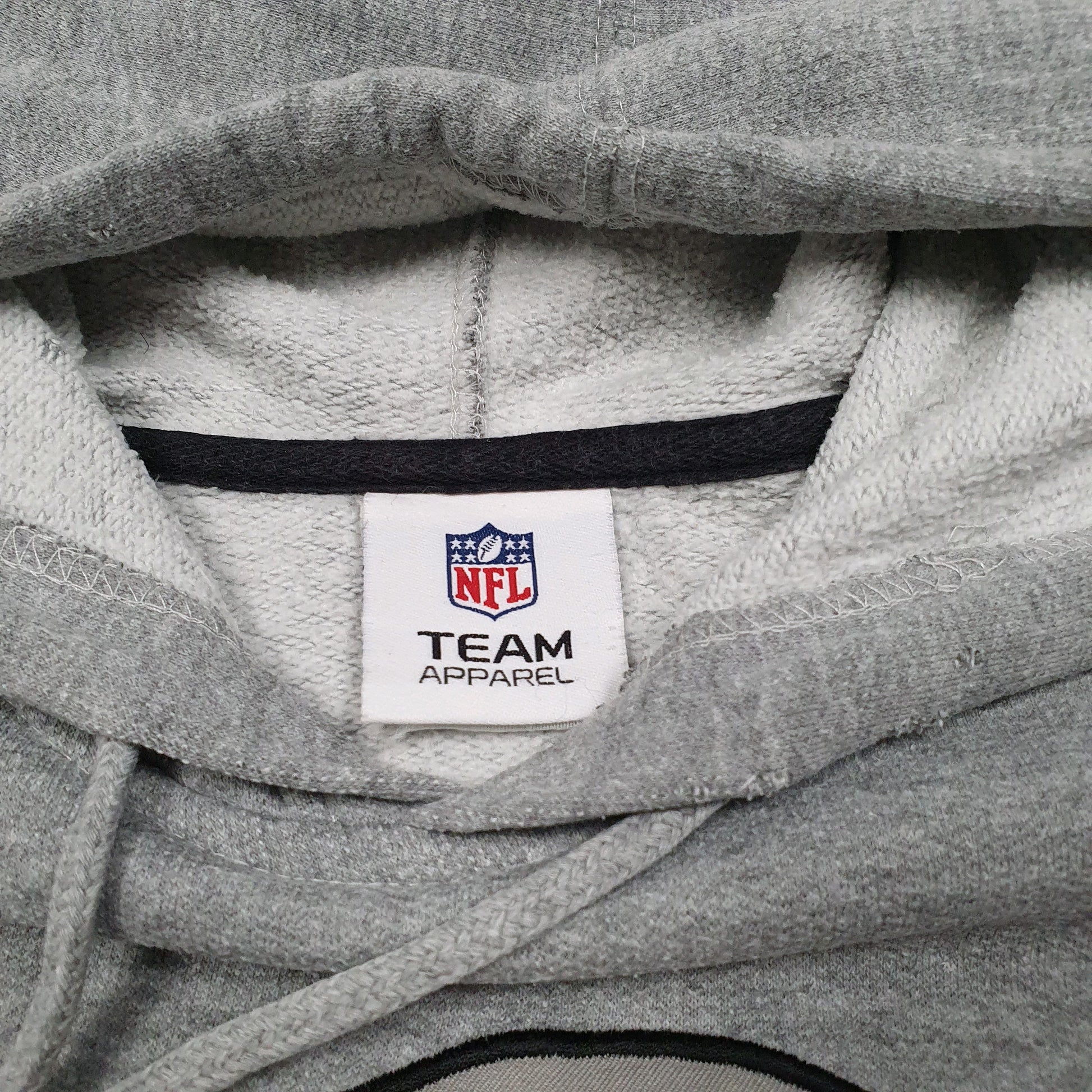 Mens Grey NFL Pittsburgh Steelers American Football Hoodie Jumper