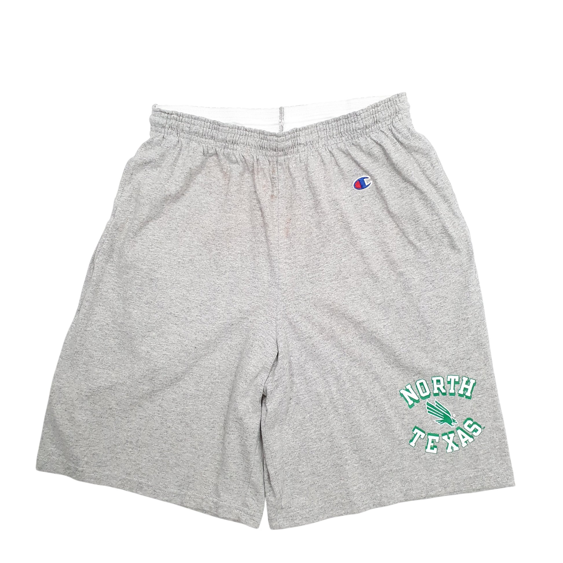 Womens Grey Champion North Texas Sweat Shorts