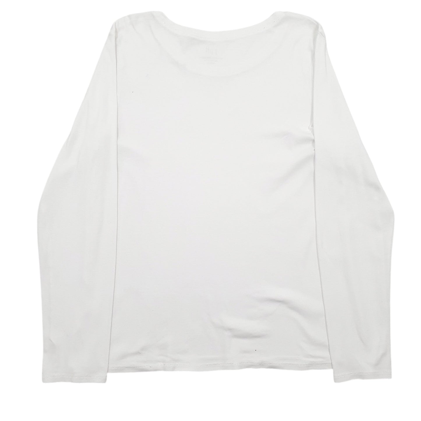 Mens White Unbranded  Long Sleeve T Shirt