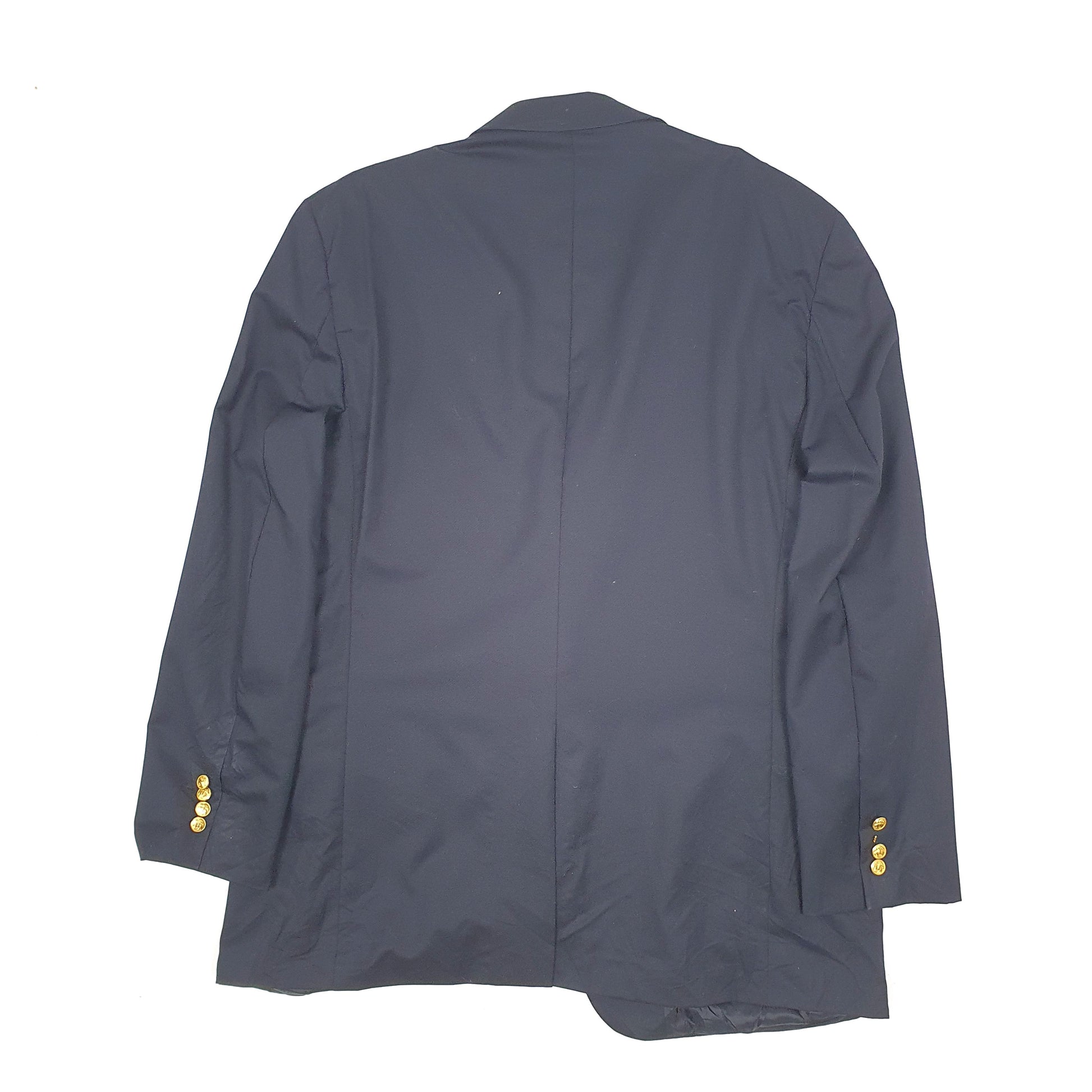 Mens Navy Brooks Brothers 346 Madison Fit  Coat