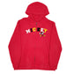 Mens Red Disney Mickey Mouse Full Zip Jumper