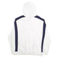 Mens White Fila Spellout Hoodie Jumper