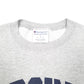 Mens Grey Champion Virginia Spellout College USA Crewneck Jumper