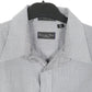 Mens Grey Christian Dior Made In USA Short Sleeve Shirt