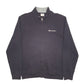 Mens Black Champion Vintage 90's Full Zip Jumper