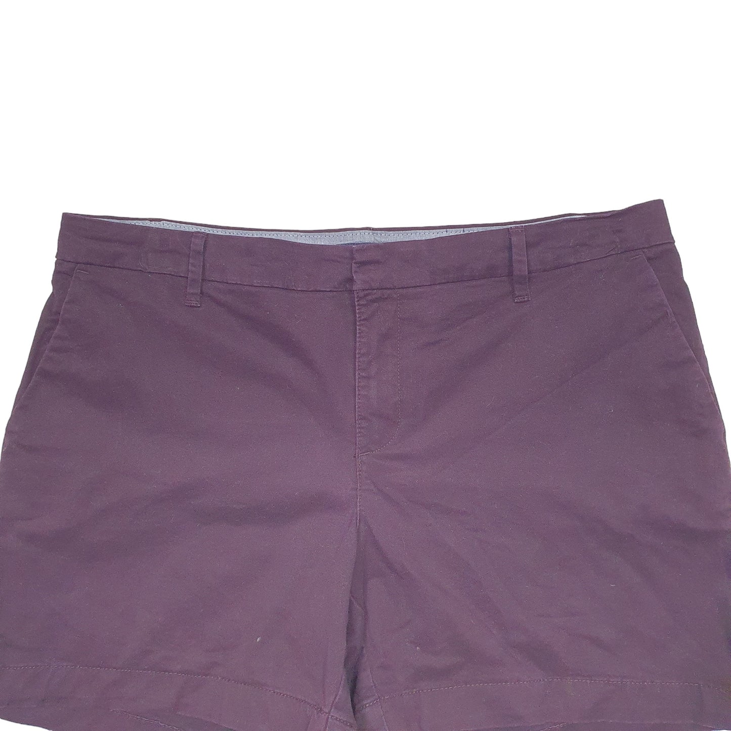 Womens Burgundy Tommy Hilfiger  Chino Shorts