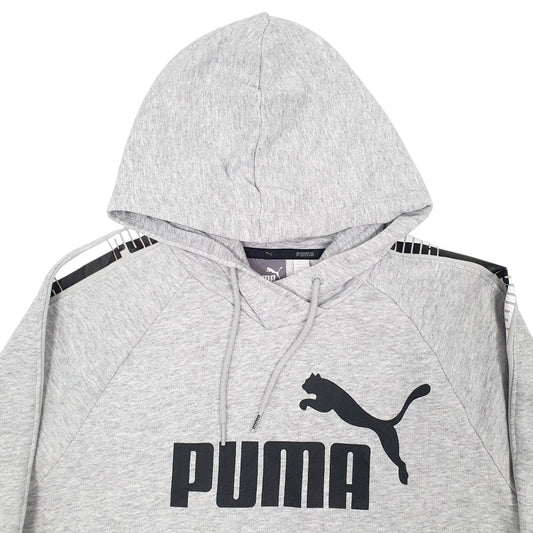 Womens Grey Puma  Hoodie Jumper