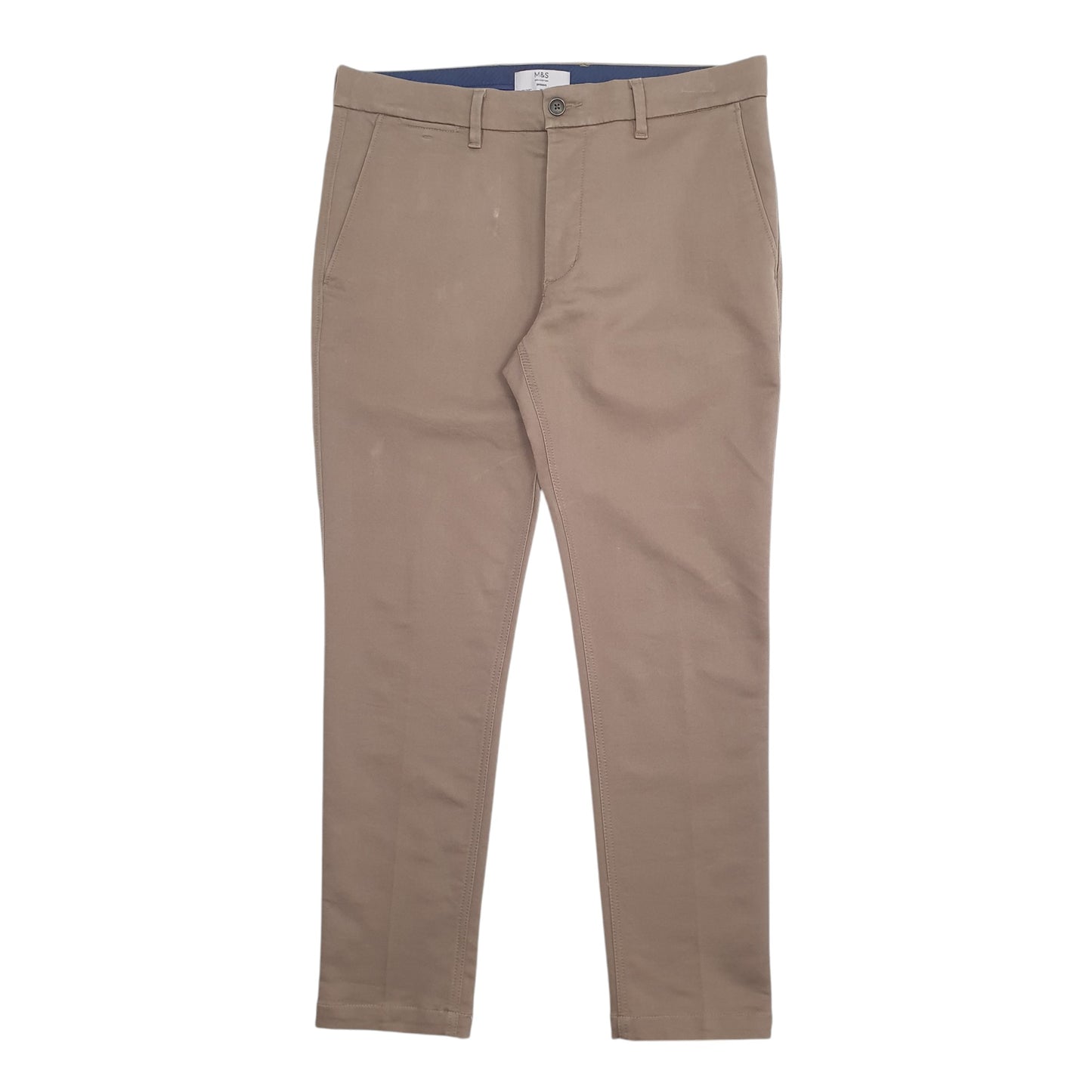 Mens Brown M&S  Chino Trousers