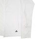 Womens White Adidas Golf Full Zip Jumper