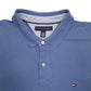Mens Blue Tommy Hilfiger  Short Sleeve Polo Shirt