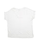 Womens White Bam  Short Sleeve T Shirt