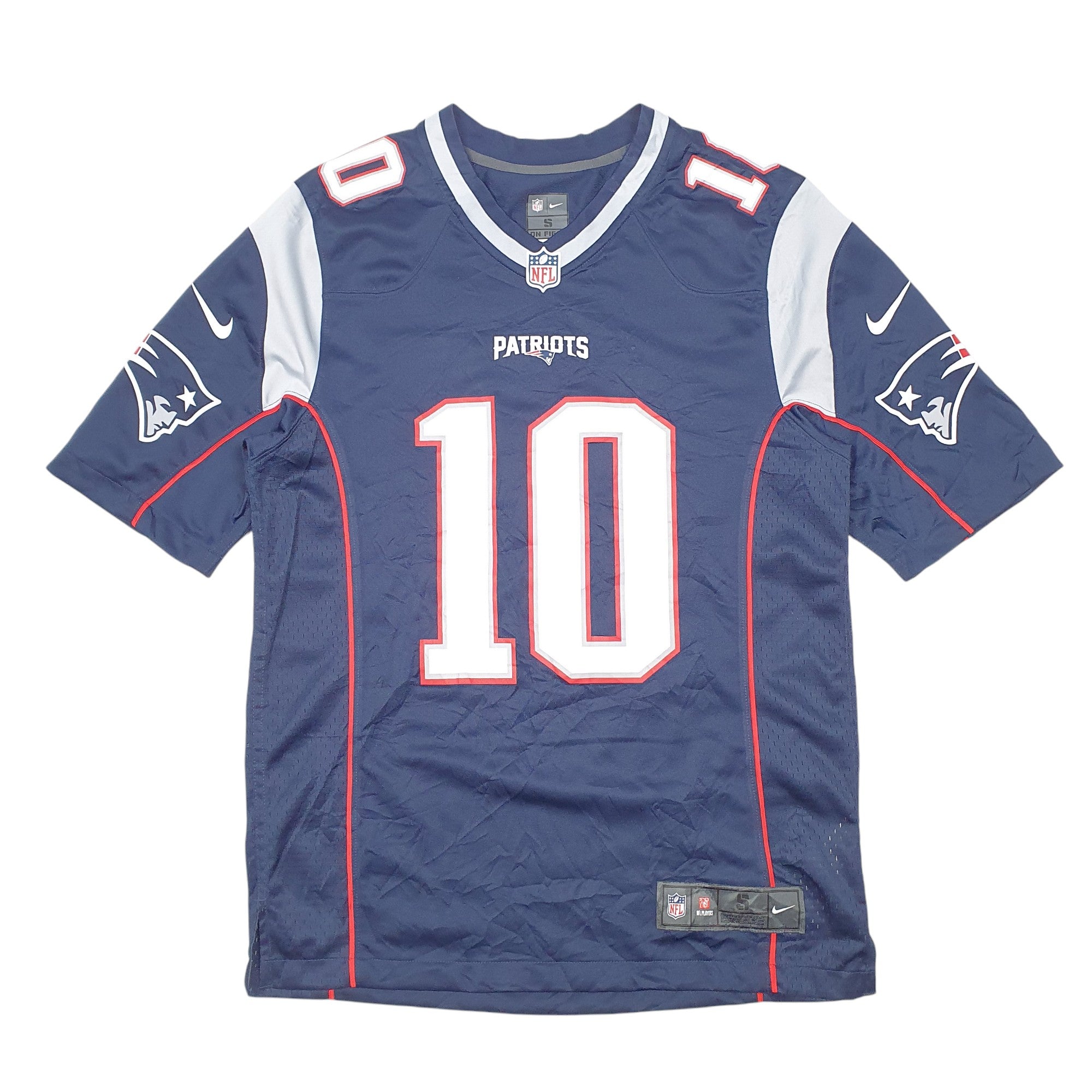 Patriots jersey on field online